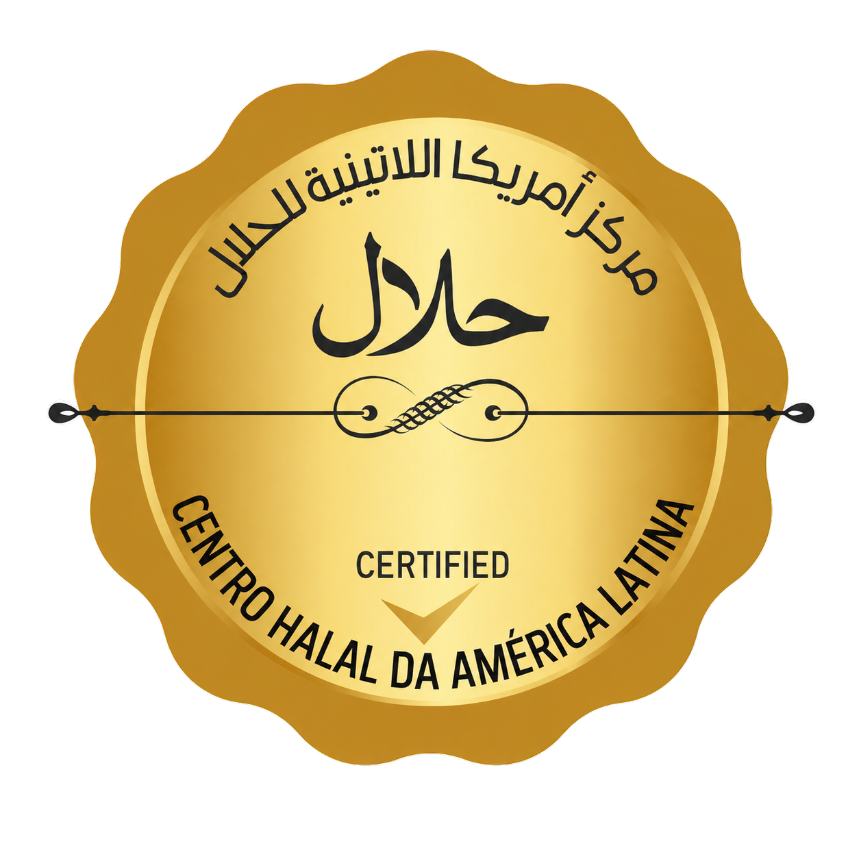 Selo do Centro Halal da América Latina